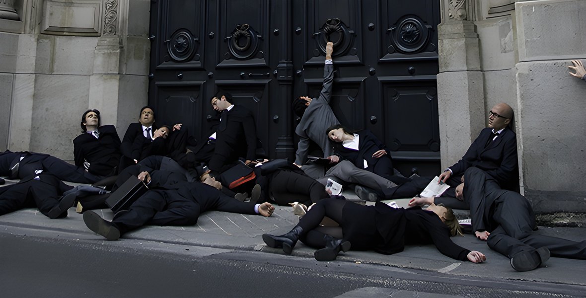 HOMO SAPIENS BUROCRATICUS - Compagnie pm – Choregraphe Philippe Menard – Danse Contemporaine Paris - pm Compagny – Choreographer Philippe Menard – Contemporary Dance Paris
